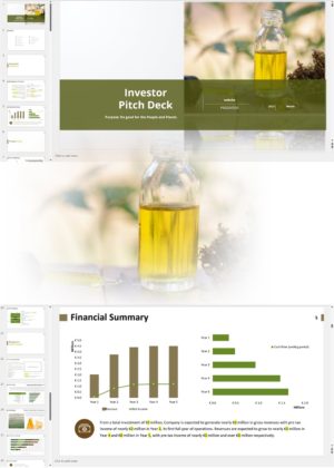 Hemp/CBD Extraction Investor Pitch Deck Template