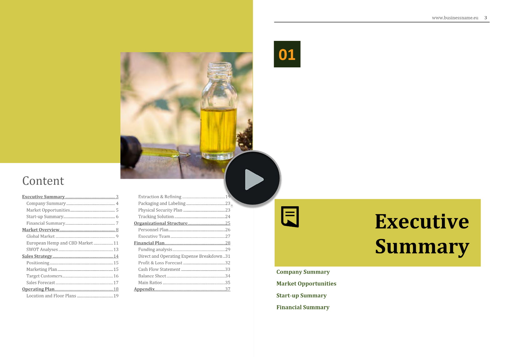 CBD Oil Extraction Business Plan