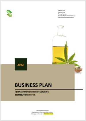 Hemp CBD Extraction Manufacturing Retail Business Plan