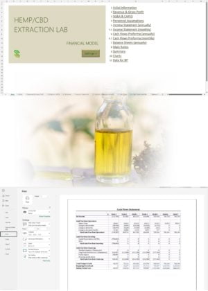 CBD Extraction Financial Model