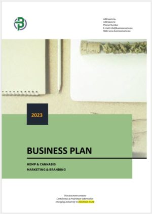 Cannabis Hemp Branding Digital Marketing Business Plan
