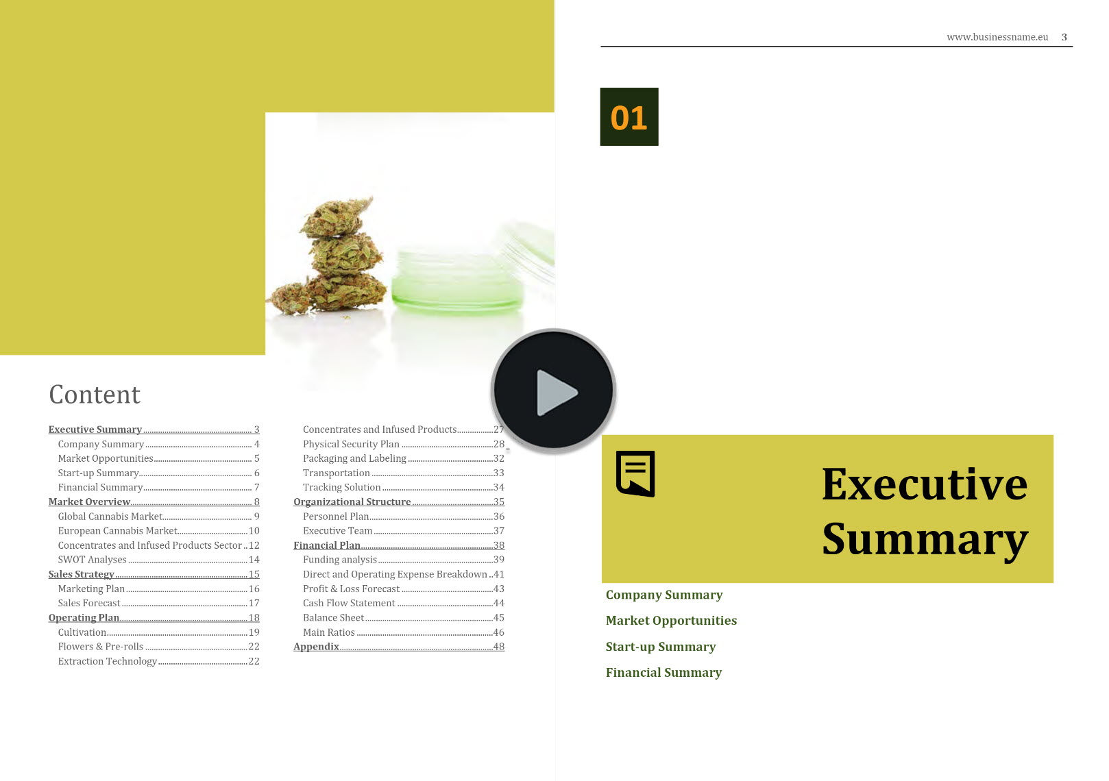 Cannabis Cultivation Extraction Manufacturing Business Plan