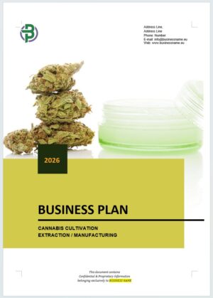 Cannabis Cultivation Extraction Manufacturing Business Plan Template