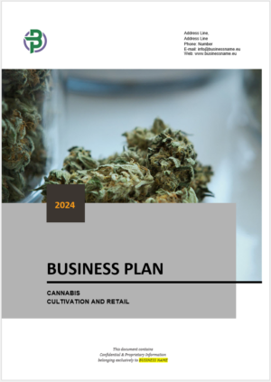 cannabis cultivation retail business plan template